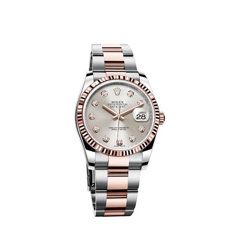 rolex datejust everose replica|Rolex Datejust 36 with diamonds.